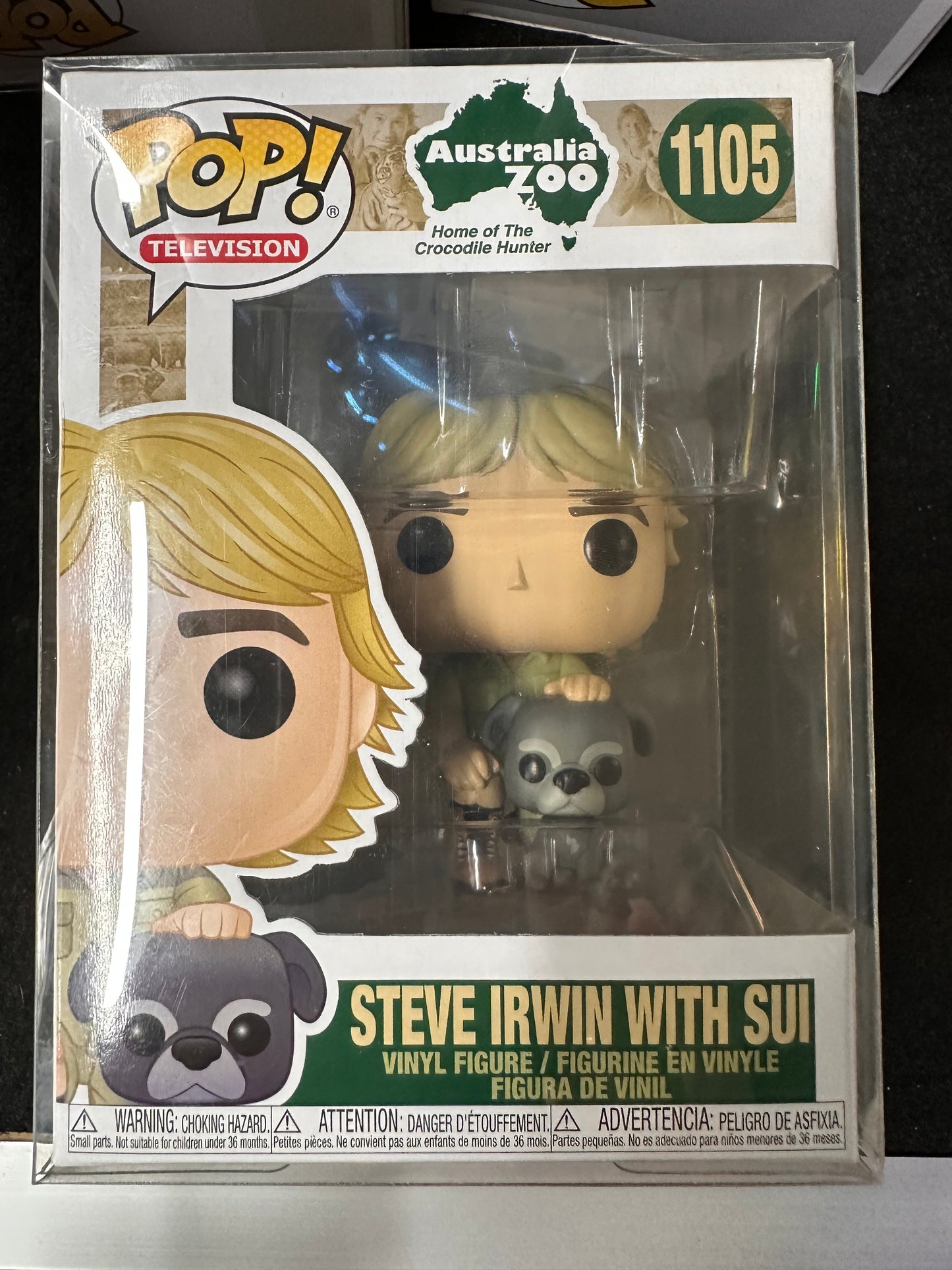 FUNKO POP AUSTRALIAN ZOO STEVE IRWIN WITH SUI #1105