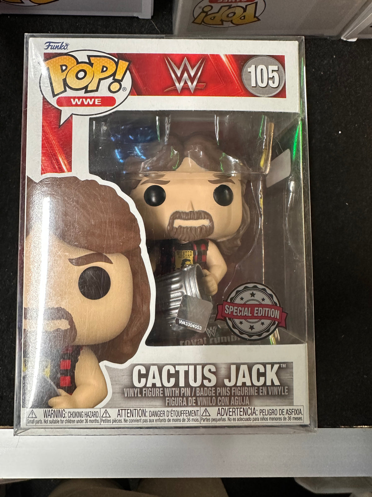FUNKO POP W CACTUS JACK #105 SPECIAL EDITION