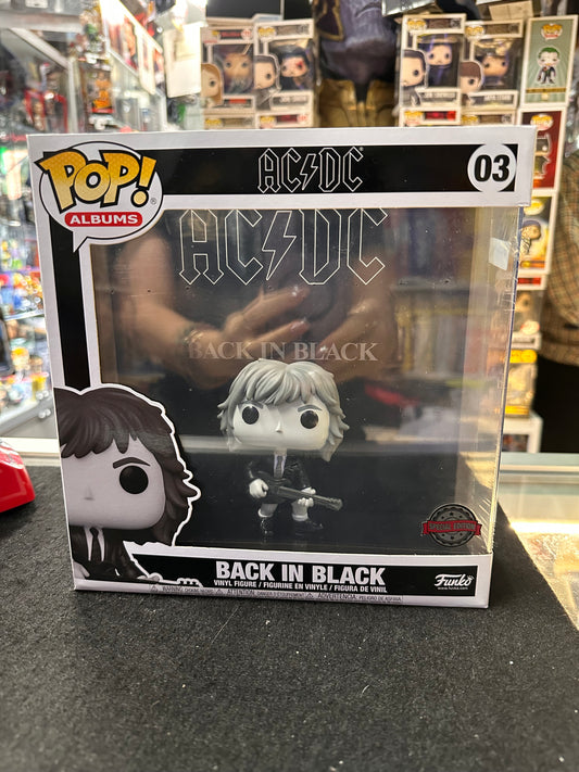 FUNKO POP ALBUMS ACDDC BACK IN BLACK #03 SPECIAL EDITION
