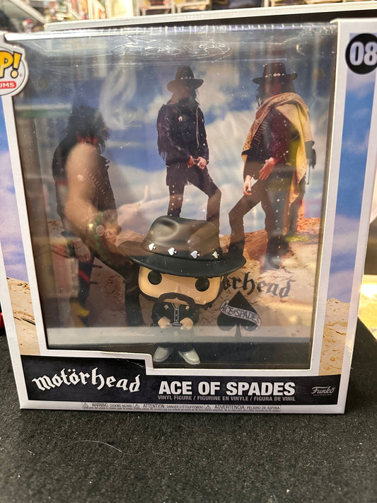 FUNKO POP ALBUMS MOTORHEAD ACE OF SPADES #08