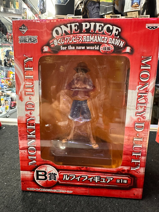 ONE PIECE FOR THE NEW WORLD MONKEY.D.LUFFY FIGURE