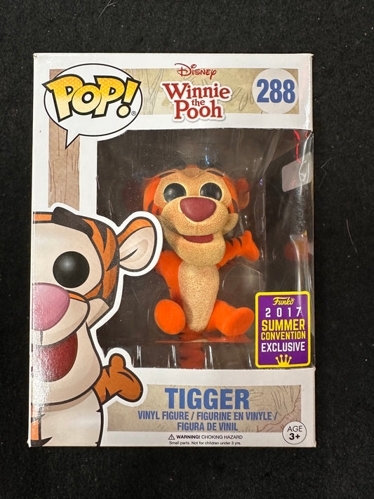 FUNKO POP DISNEY WINNIE THE POOH TIGGER #288 2017 SUMMER CONVENTION EXCLUSIVE