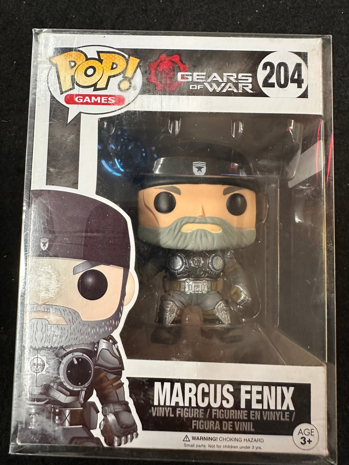 FUNKO POP GEARS OF WAR MARCUS FENIX #204