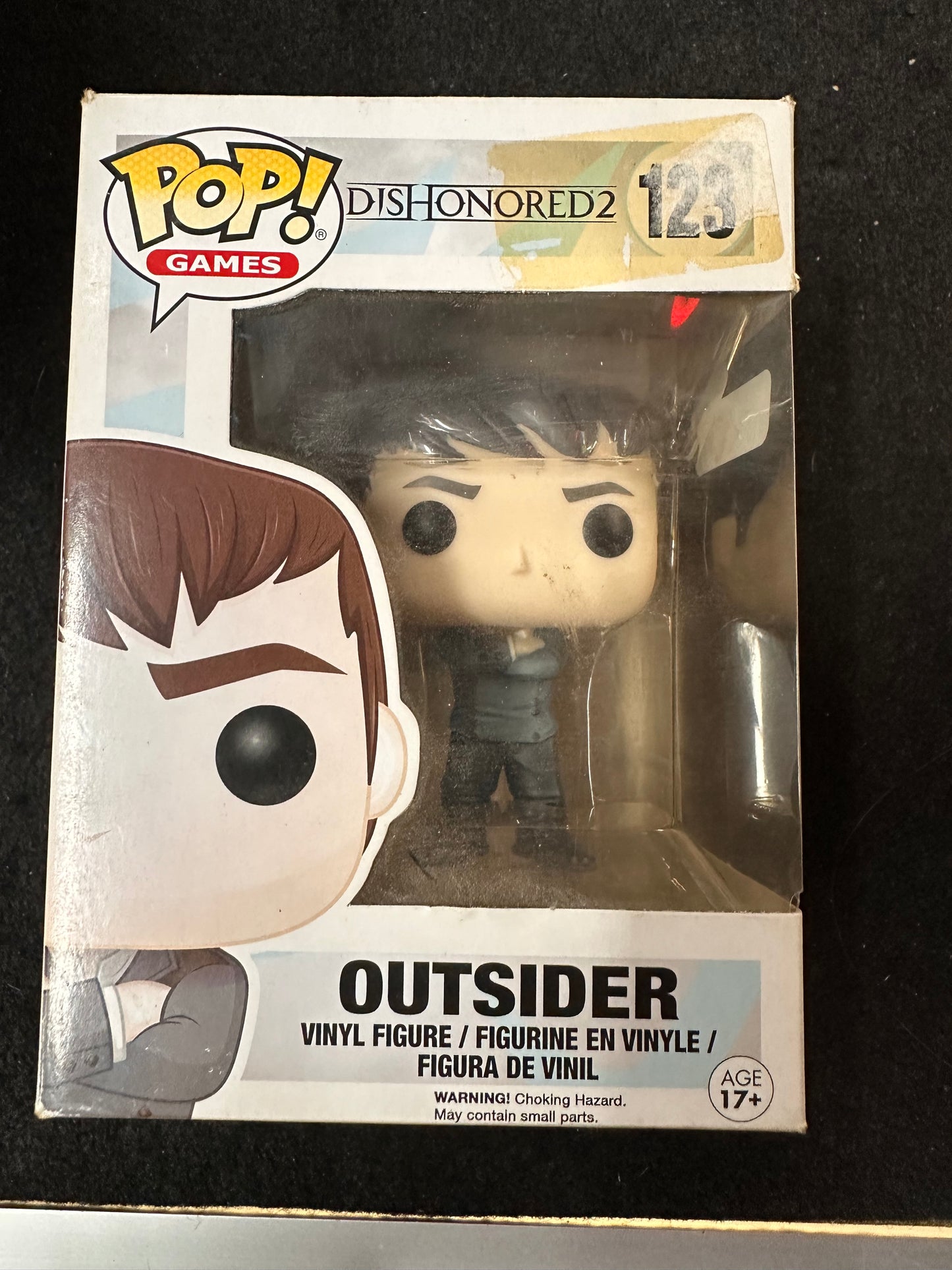 FUNKO POP DISHONORED 2 OUTSIDER #123