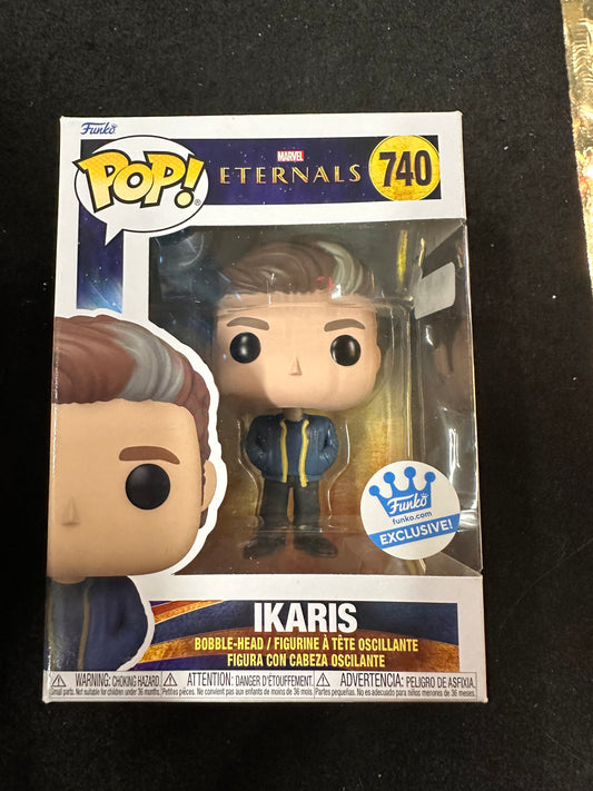 FUNKO POP MARVEL ETERNALS IKARIS # 740 EXCLUSIVE