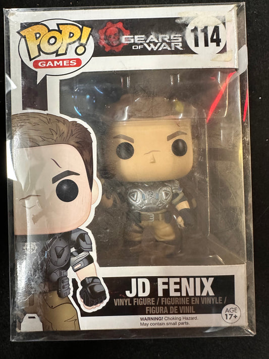 FUNKO POP GEARS OF WAR JD FENIX #114