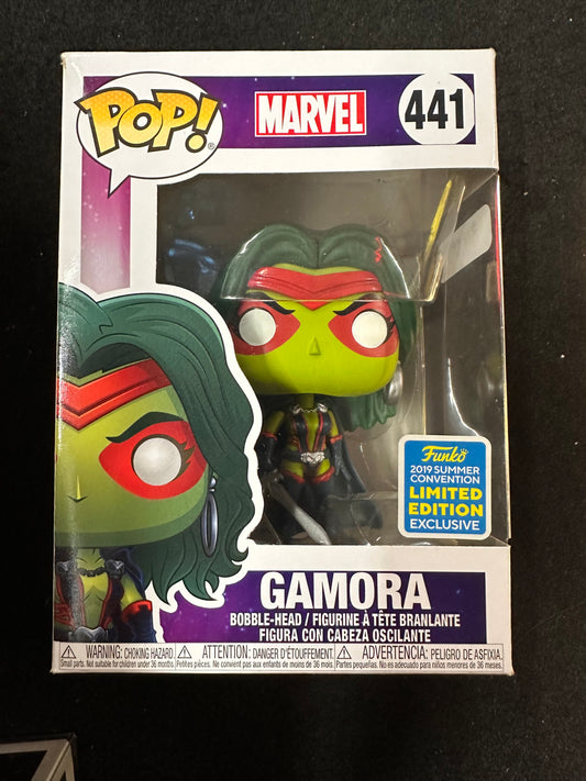 FUNKO POP MARVEL GAMORA #441 LIMITED EDITION