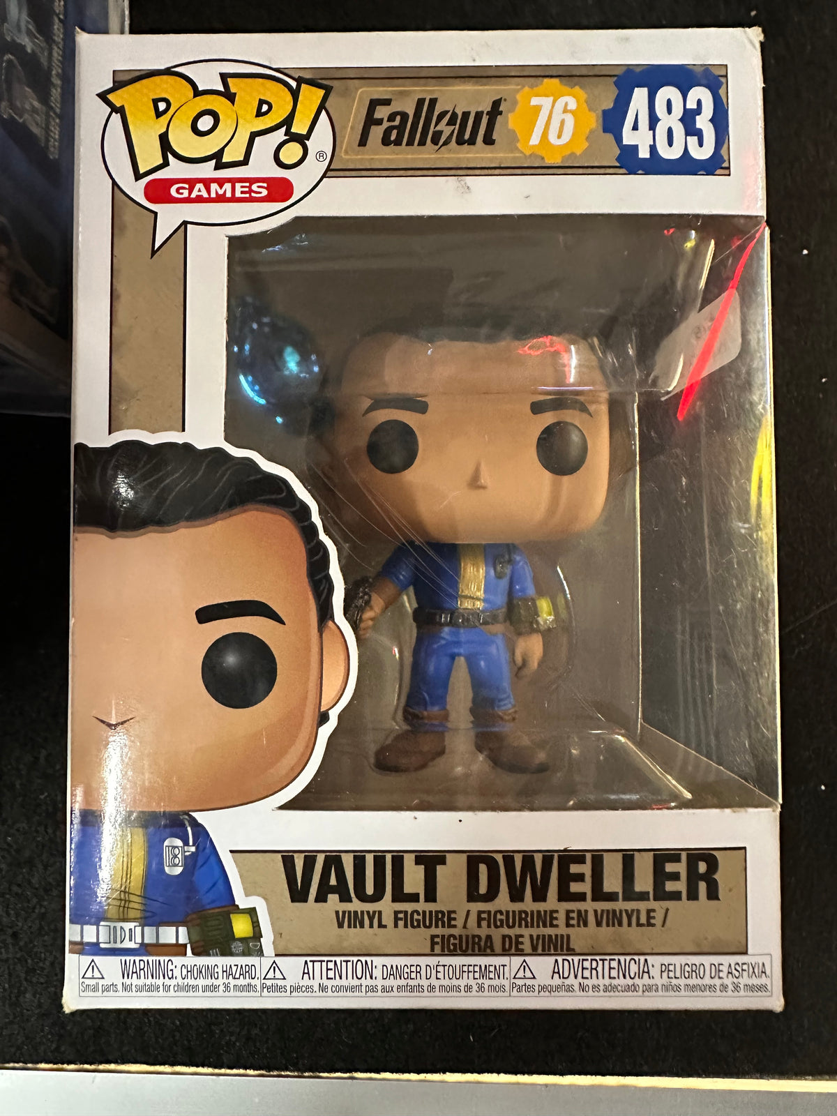 FUNKO POP FALLOUT 76 VAULT DWELLER #483