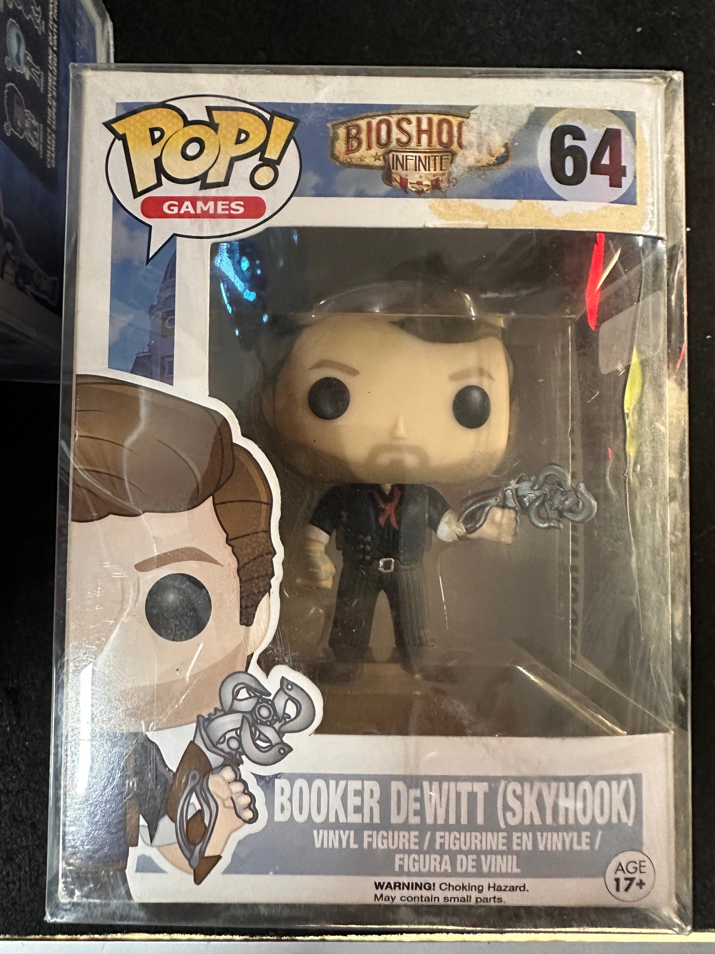 FUNKO POP BIOSHOCK BOOKER DeWITT (SKYHOOK)