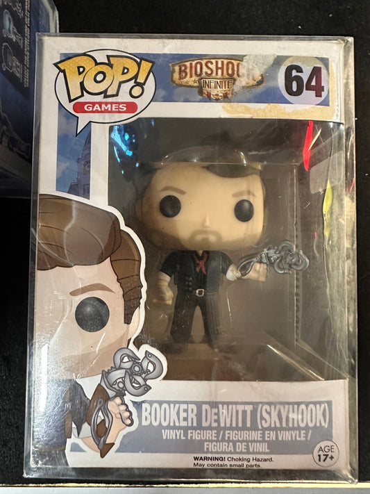 FUNKO POP BIOSHOCK BOOKER DeWITT (SKYHOOK)