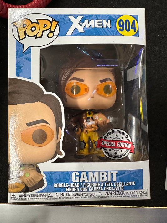 FUNKO POP X-MEN GAMBIT SPECIAL EDITION #904