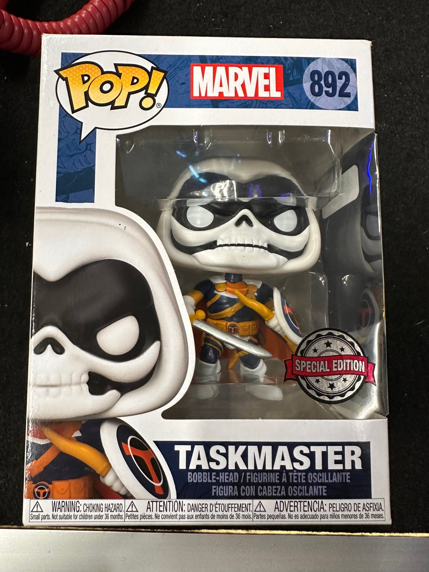 FUNKO POP MARVEL TASKMASTER #892 SPECIAL EDITION