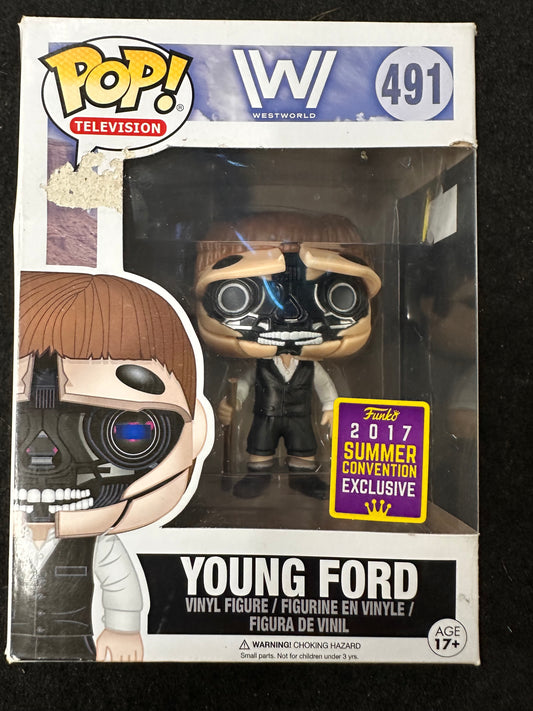 FUNKO POP WEST WORLD YOUNG FORD #491 SUMER CONVENTION
