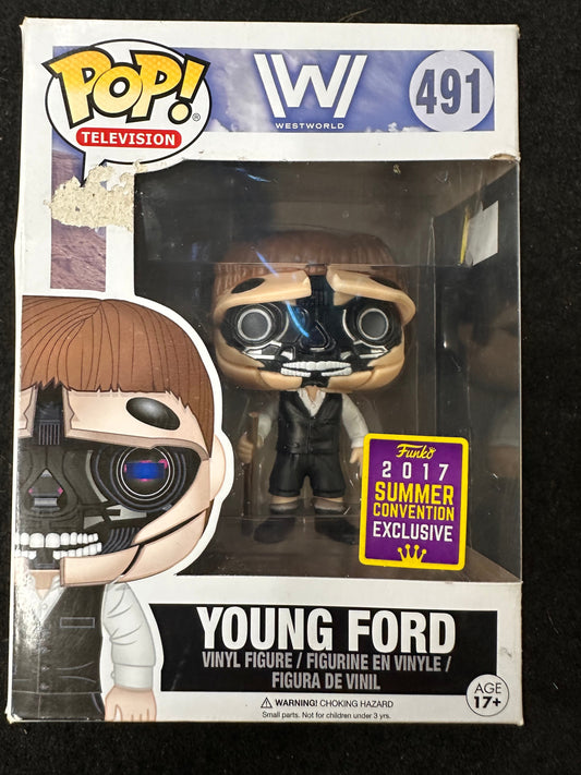 FUNKO POP WEST WORLD YOUNG FORD #491 SUMER CONVENTION