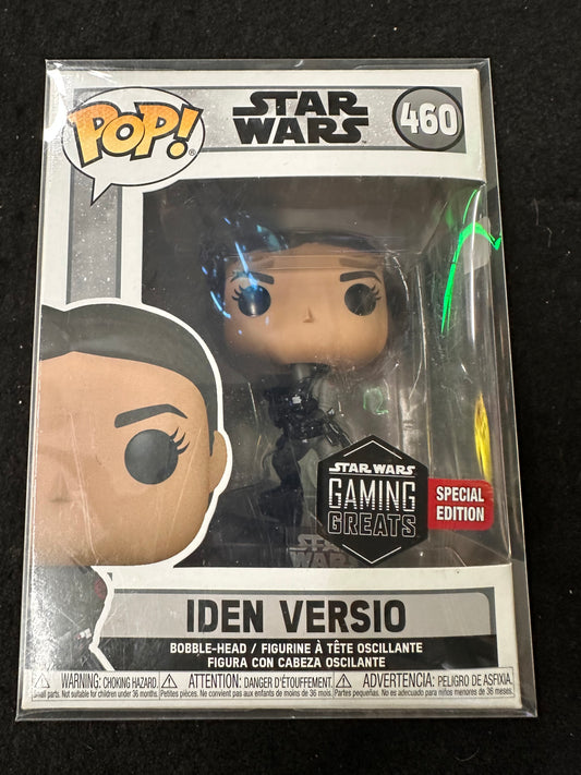 FUNKO POP STAR WARS IDEN VERSIO #460 SPECIAL EDITION
