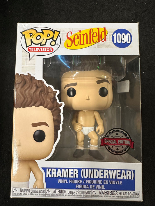 FUNKO POP SEINFELD KRAMER (UNDERWEAR) #1090 SPECIAL EDITION
