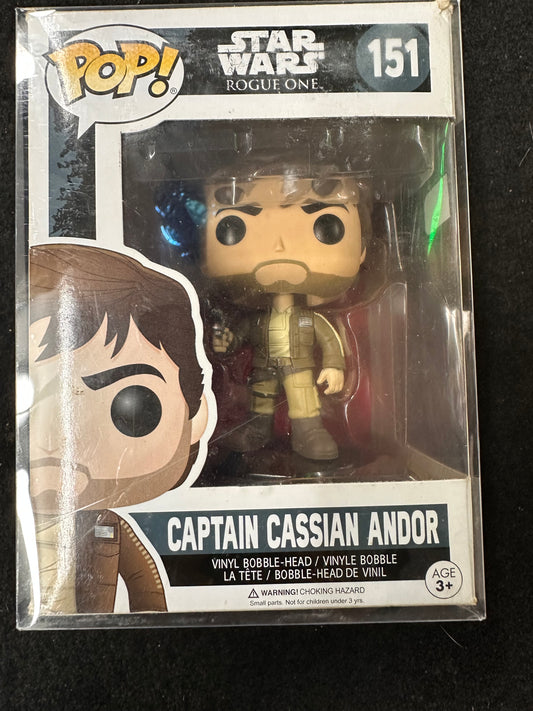 FUNKO POP STAR WARS CAPTAIN CASSIAN ANDOR #151
