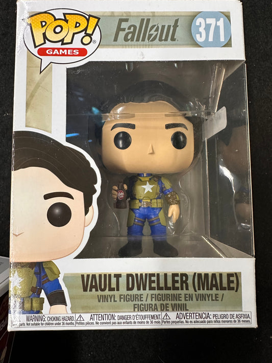 FUNKO POP FALLOUT VAULT DWELLER (MALE) #371