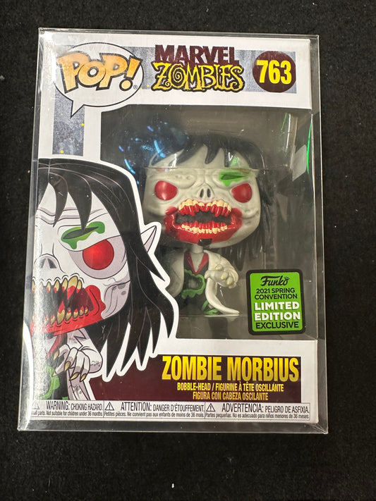 FUNKO POP MARVEL ZOMBIES ZOMBIE MORBIUS # 763 LIMITED EDITION