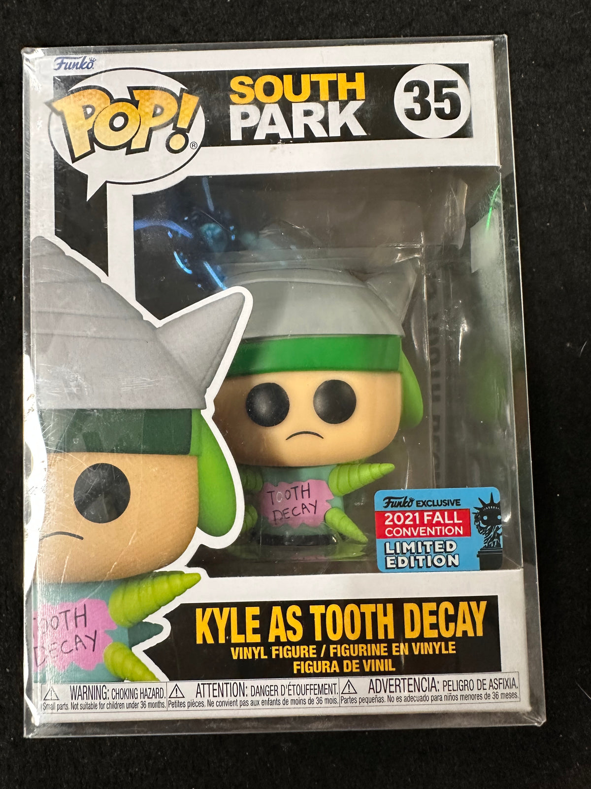 FUNKO POP SOUTH PARK KYLE AS TOOTH DECAY #35 LIMITED EDITION