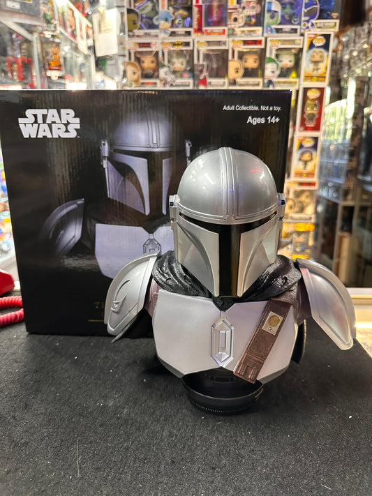 STAR WARS THE MANDALORIAN BESAK ARMOR 1/2 SCALE RESIN BUST 0949 OF 1,000
