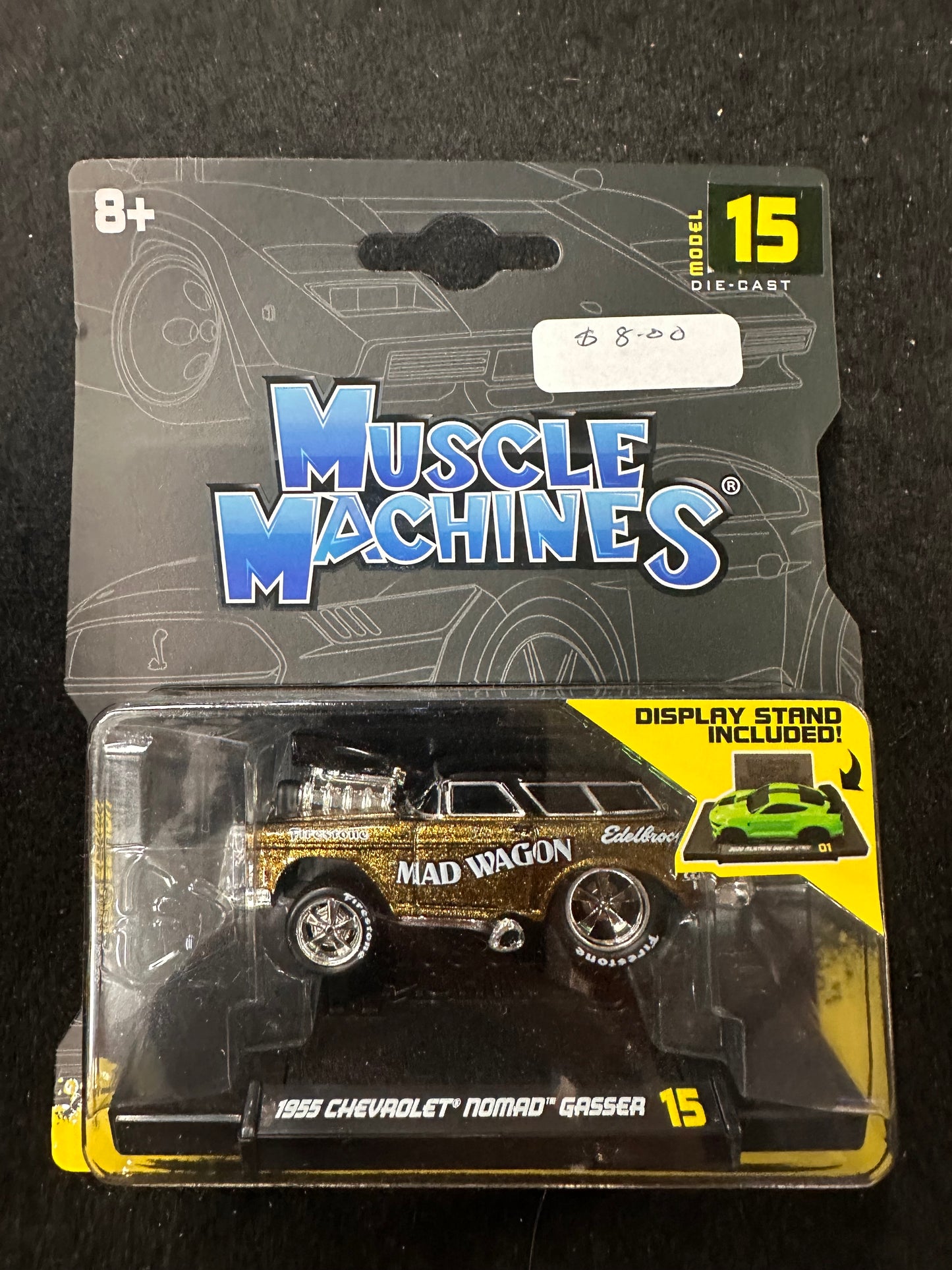 MUSCLE MACHINES1955 CHEVROLET NOMAD GASSER