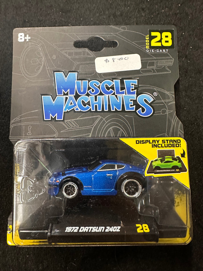 MUSCLE MACHINES 1972 DATSUN 240Z – Captain Comics and Collectables Pty Ltd