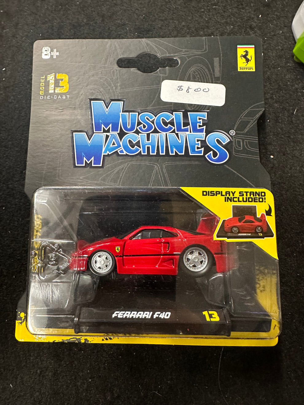 MUSCLE MACHINES FERRARI F40 Captain Comics and Collectables Pty Ltd