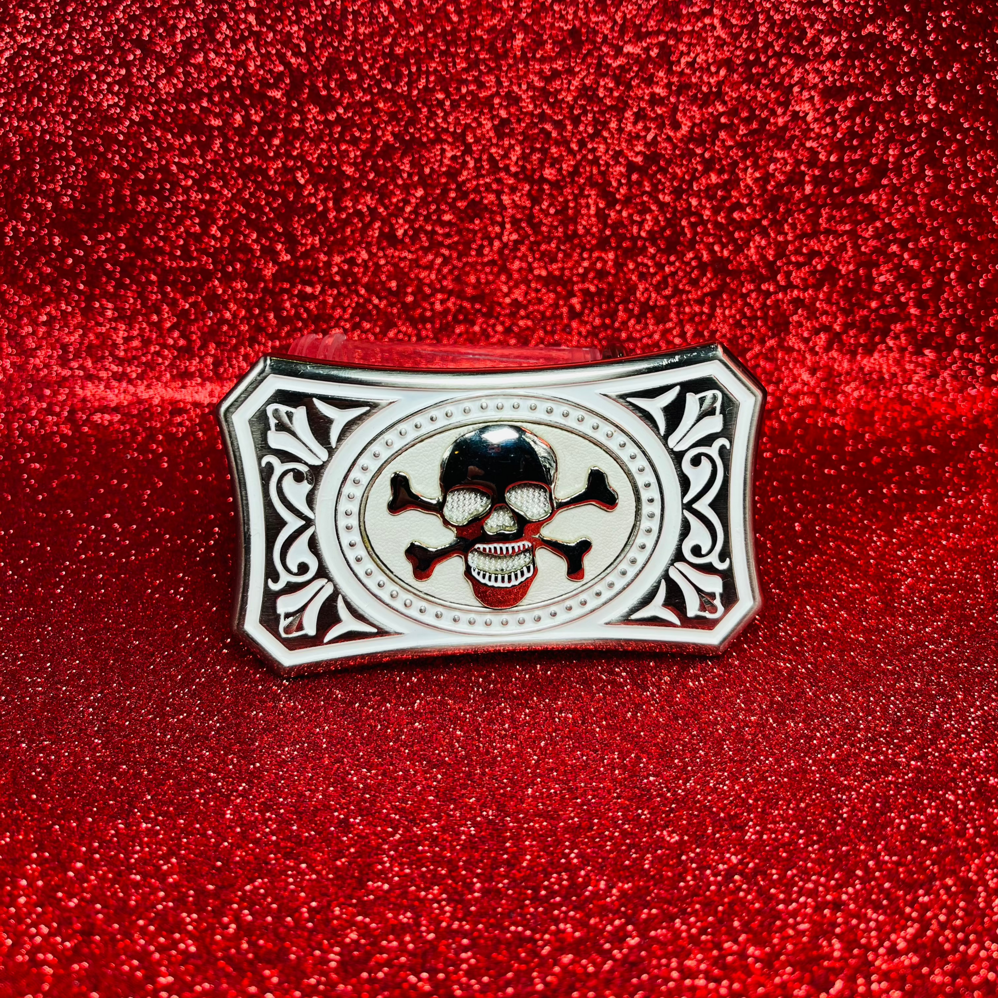Ornamental Skull - Belt Buckle Captain Comics and Collectables Pty Ltd