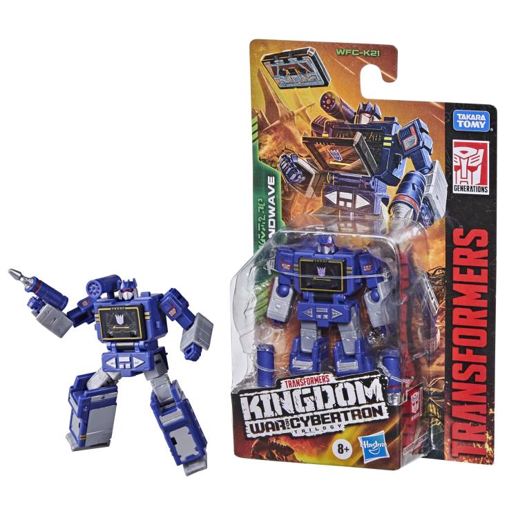 Transformers War for Cybertron Kingdom WFC-K21 Core Class Soundwave Figurine