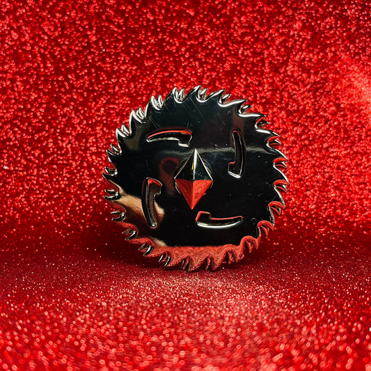 Wheel Of Razors - Belt Buckle Captain Comics and Collectables Pty Ltd