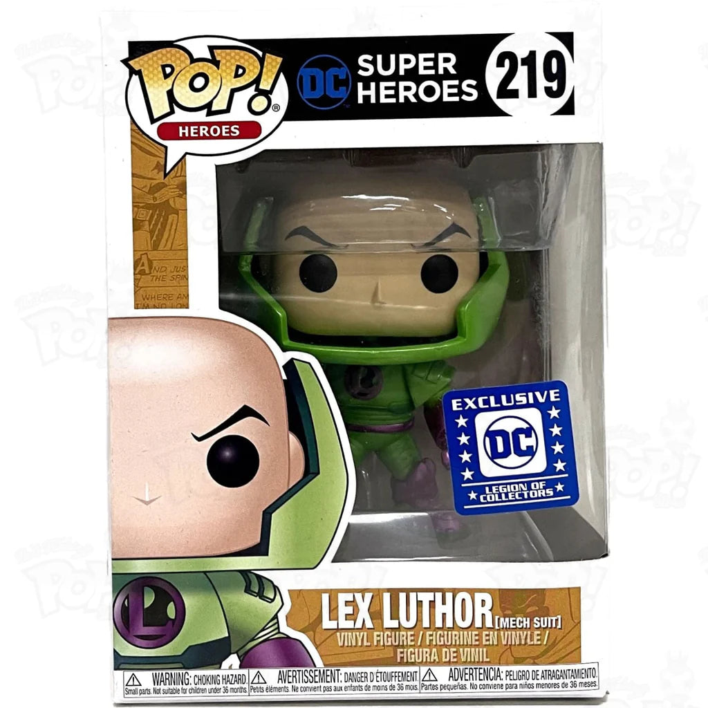 FUNKO POP DC SUPER HEROES LEX LUTHOR #219