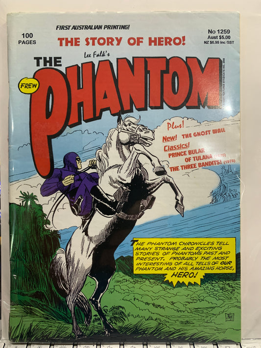 The phantom the story of hero no 1259 comic