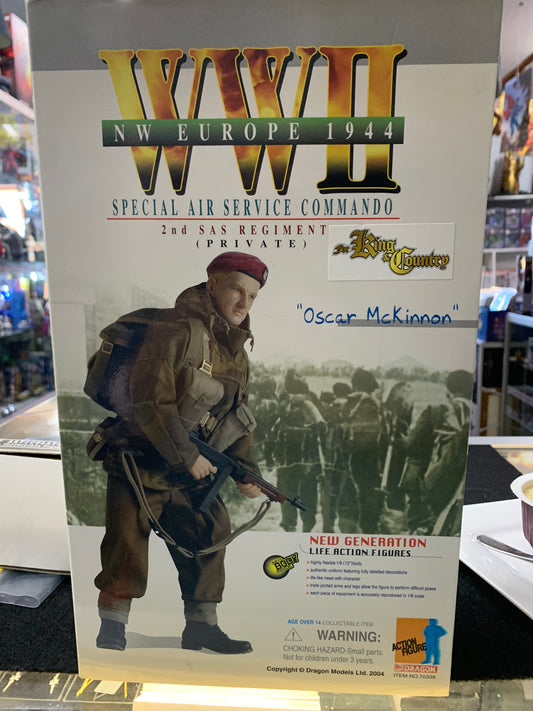 WW2 NW Europe 1944 special air service commando Oscar Mckinnon