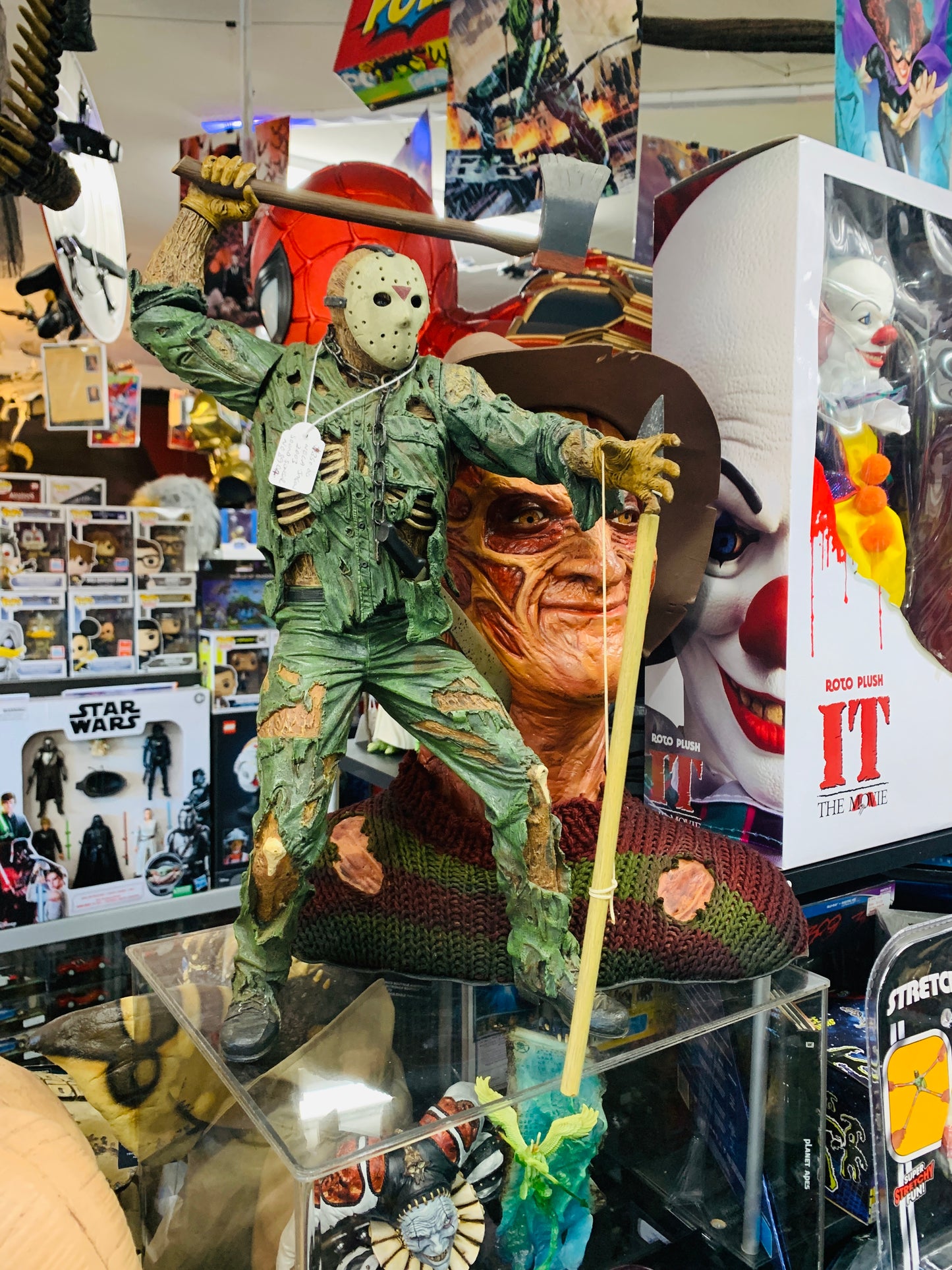Jason one of the horror kings 2003 Neca sound motion sensor no box absolutely perfect