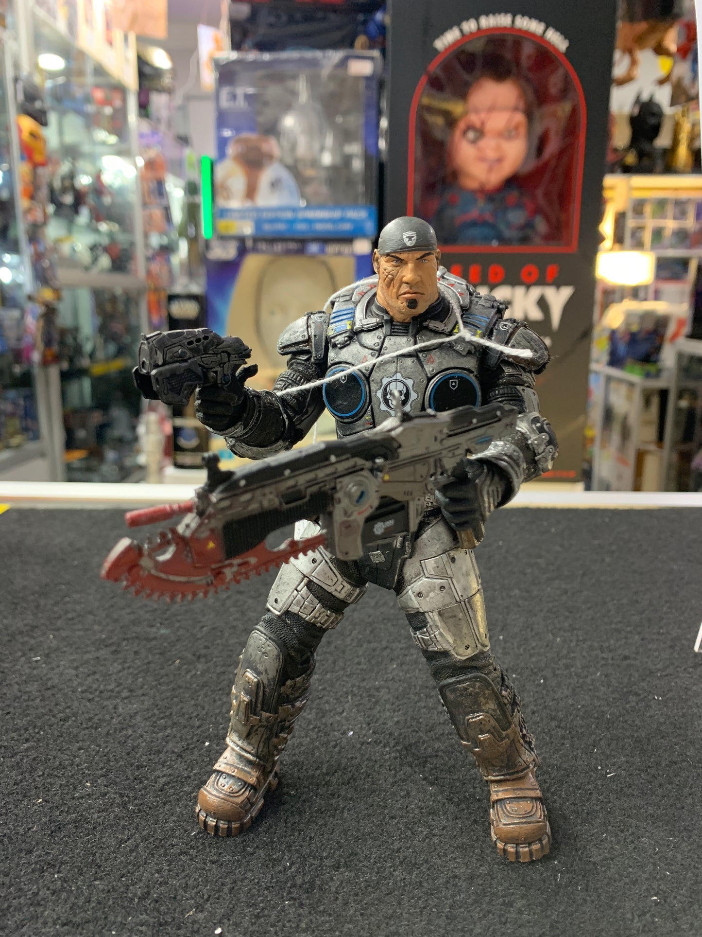 Gear of war 2006 figurine no box as is
