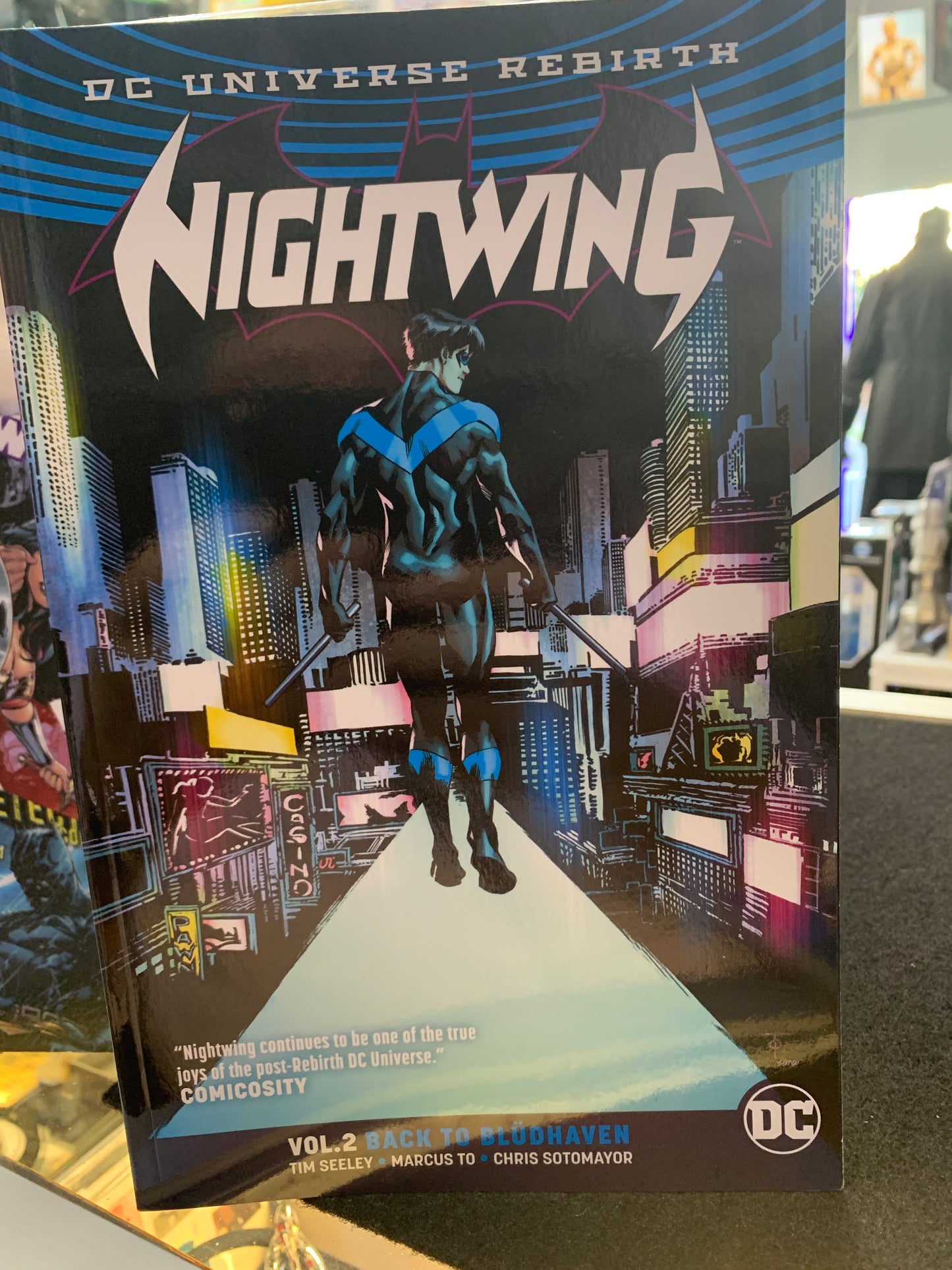 Nightwing volume 2 back to bludhaven DC rebirth Tim Seeley