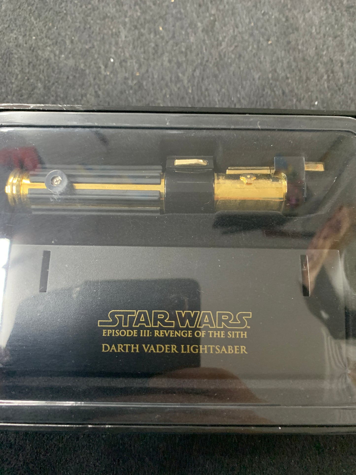 Star Wars master replica Darth Vader mini light saber