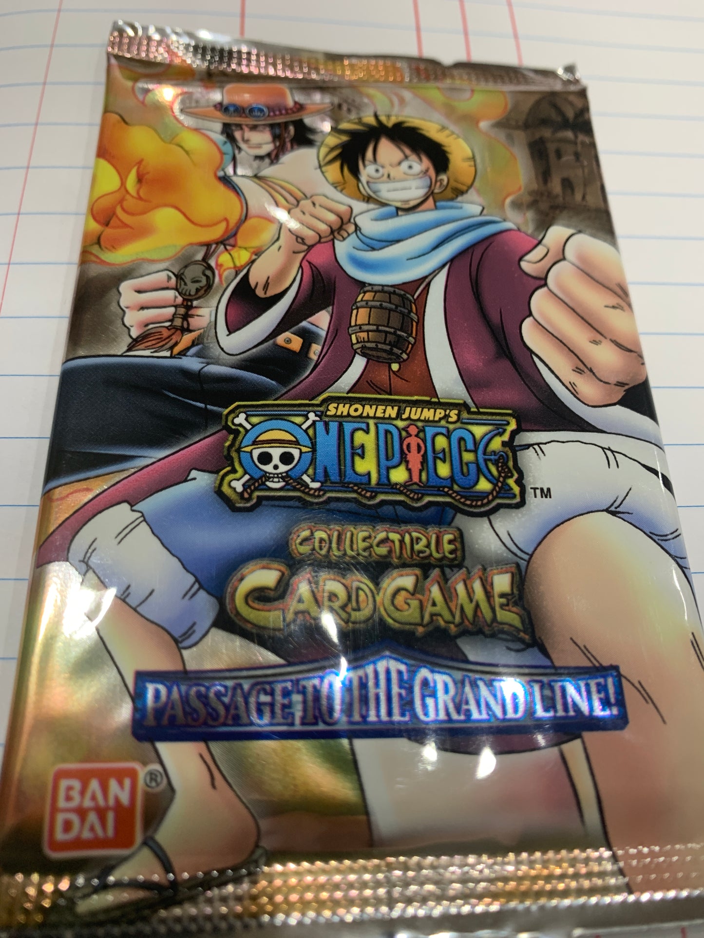 Bandai passage to the grand line sealed packet
