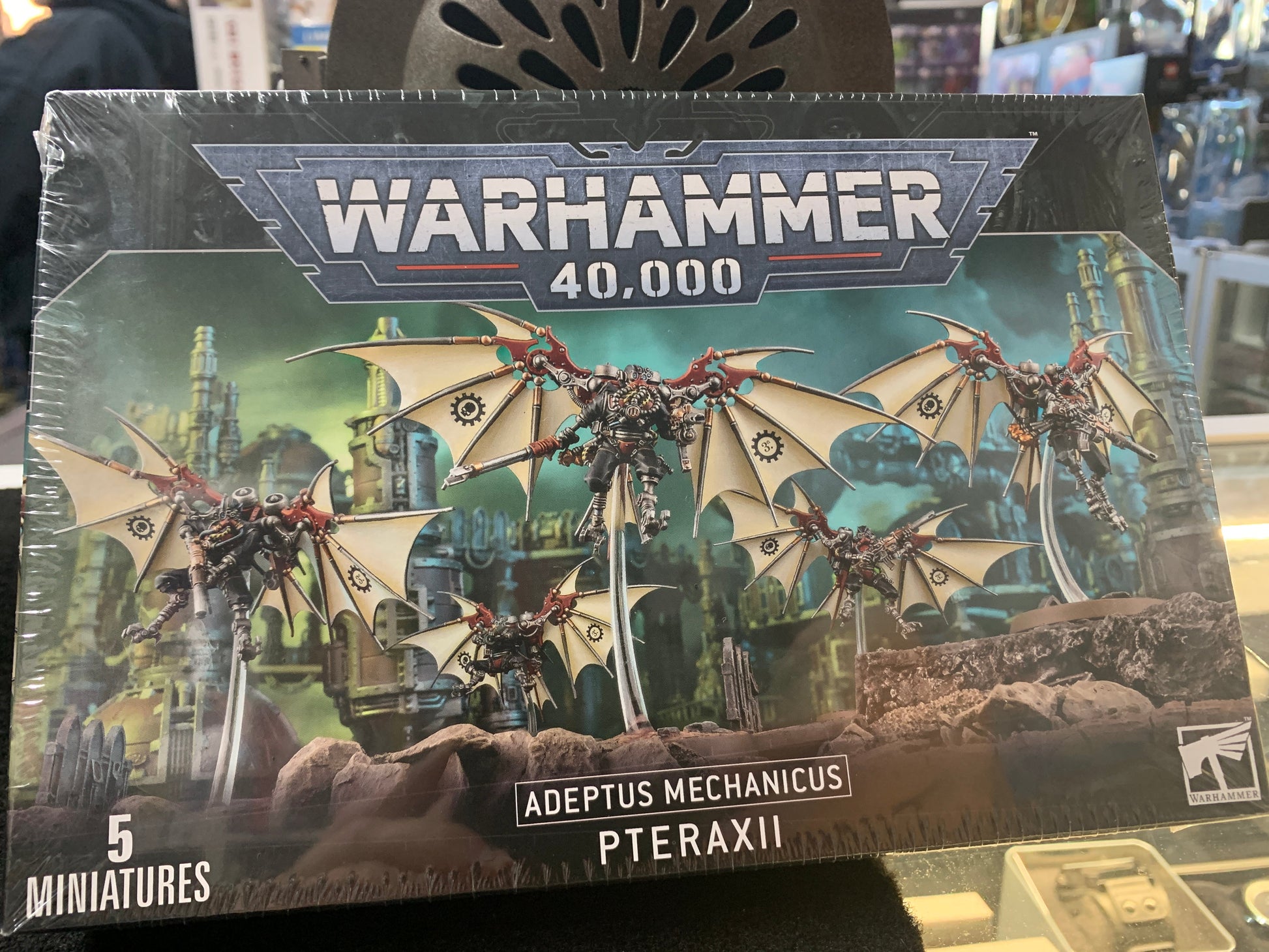 Warhammer 40.000 Adeptus Mechanicus Pteraxii Captain Comics and Collectables Pty Ltd