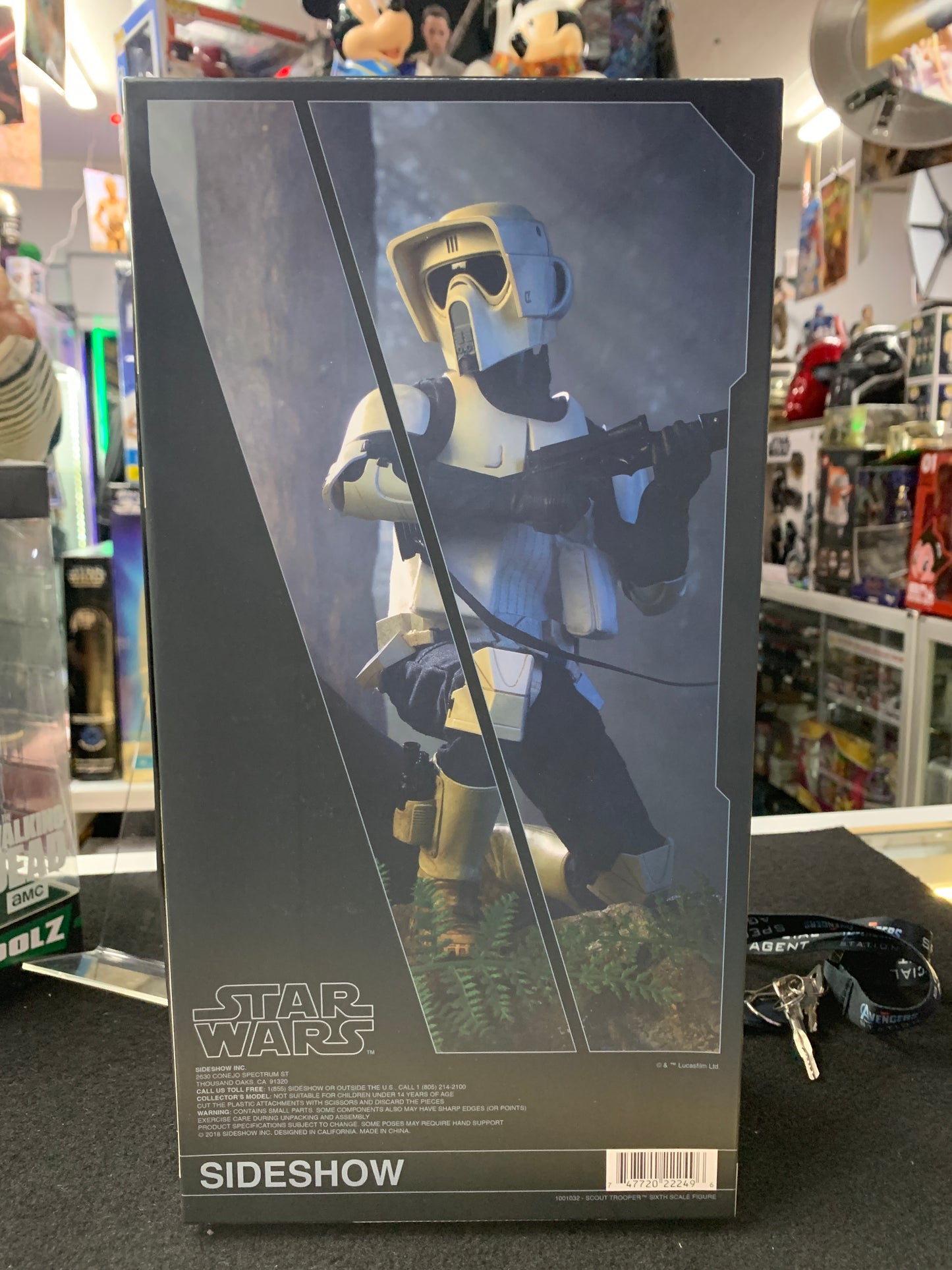 Sideshow Collectibles Scout Trooper Sixth Scale Figure Episode VI - N06840