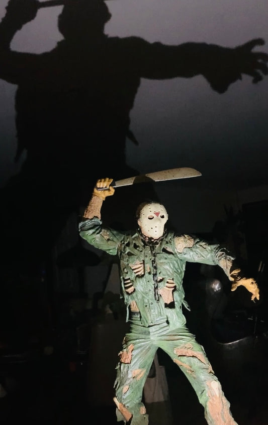 Jason one of the horror kings 2003 Neca sound motion sensor no box absolutely perfect