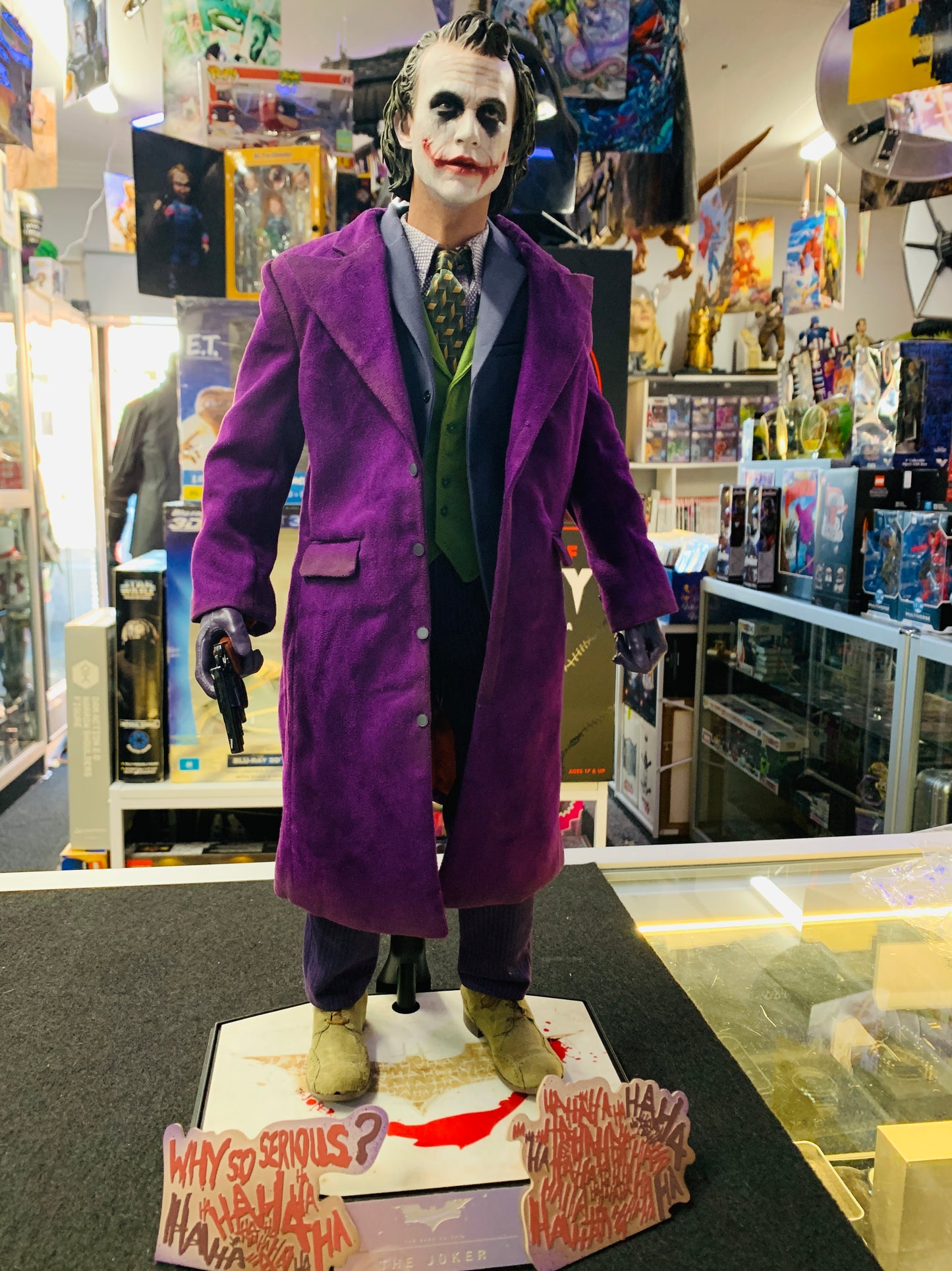 The Dark Knight The Joker QS010 1/4 scale Hottoys