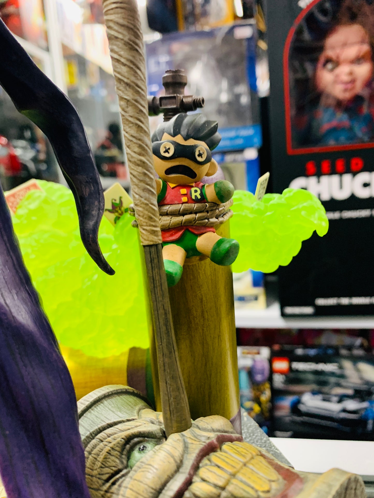 The joker tweeterhead porcelain cold cast no box