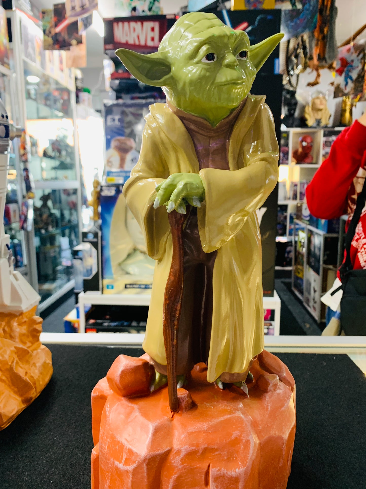 Star Wars garden statue