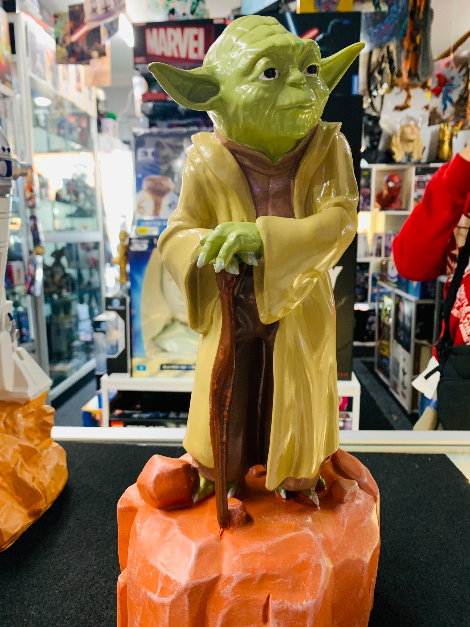 Star Wars garden statue Captain Comics and Collectables Pty Ltd