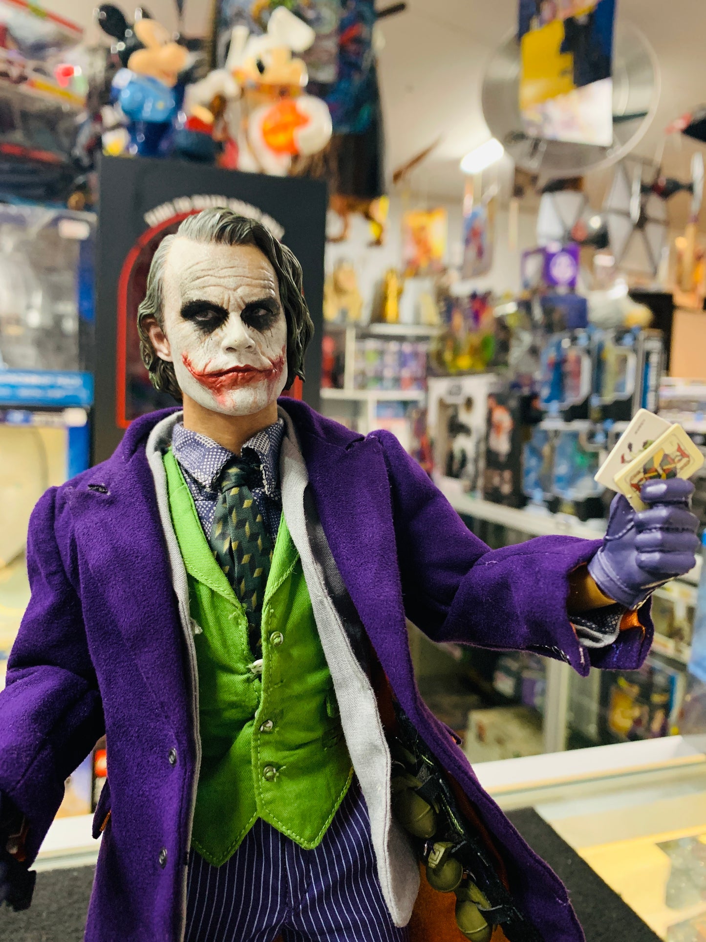 The Joker Heath ledger no box spare hands