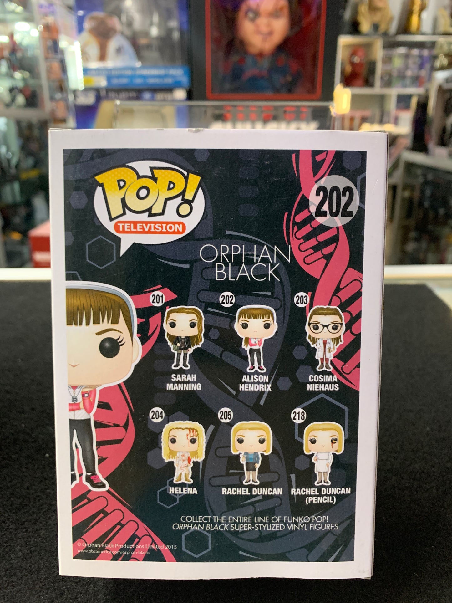 Pop funko orphan black 202 Alison Hendrix
