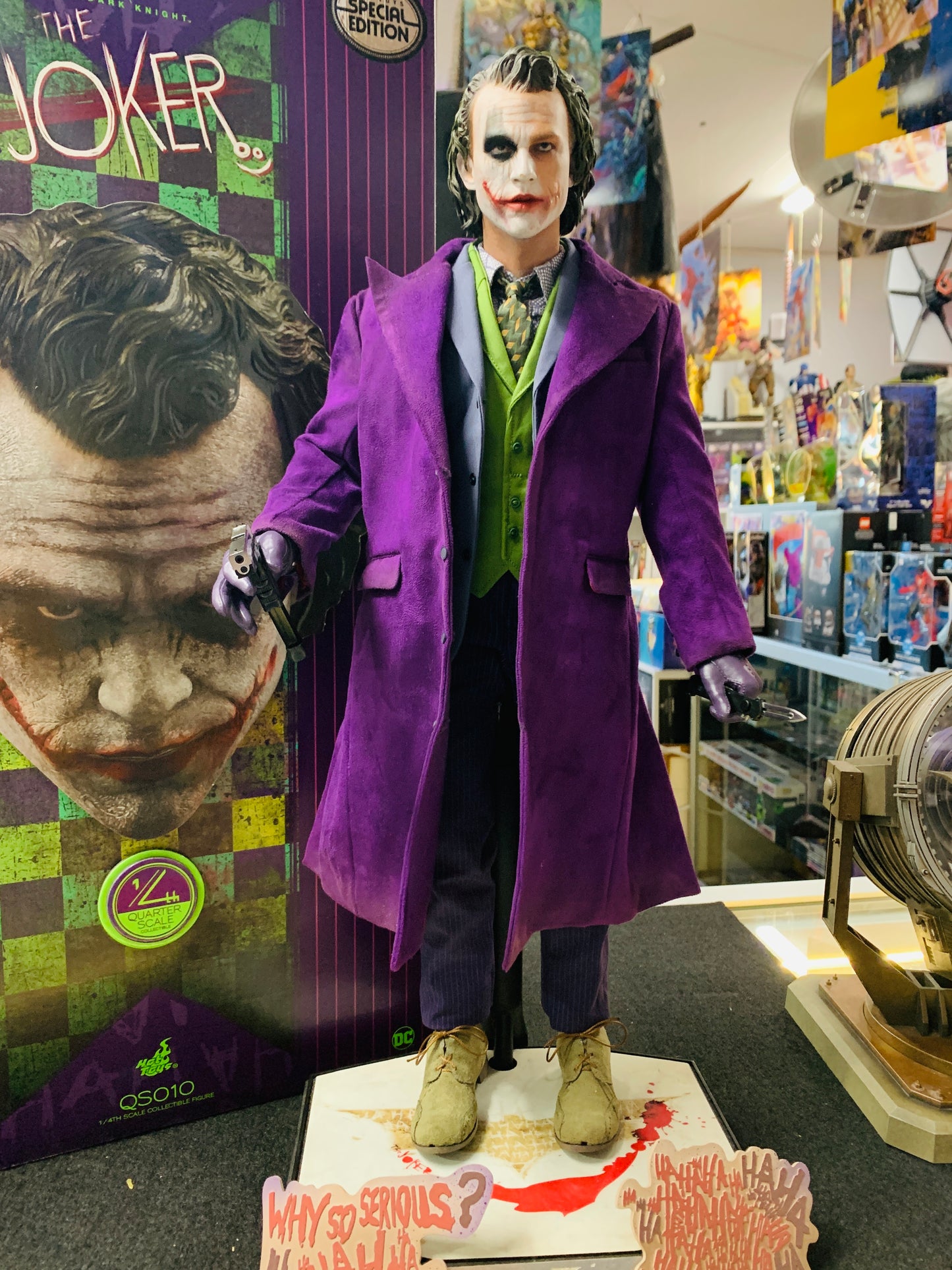 The Dark Knight The Joker special edition two heads masterpiece