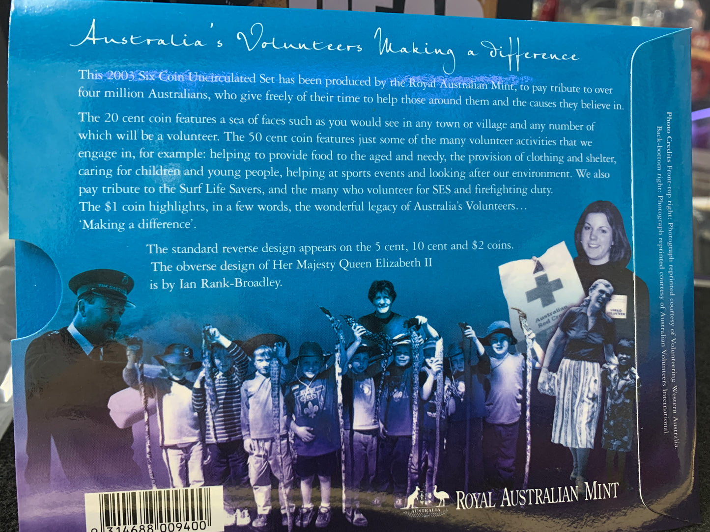 Making a difference australian volunteers 2003?